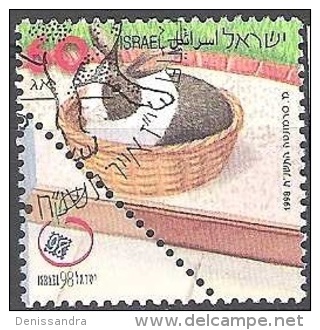 Israel 1998 Michel 1479 O Cote (2007) 0.70 Euro Lapin Cachet Rond - Used Stamps (with Tabs)