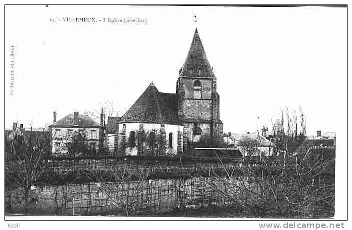 28Z81-VIL-5  - VILLEMEUX - L'Eglise - Villemeux-sur-Eure