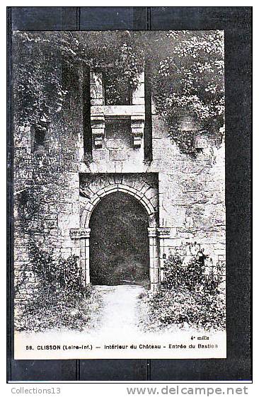 LOIRE ATLANTIQUE - Clisson - Intérieur Du Château - Entrée Du Bastion - Clisson