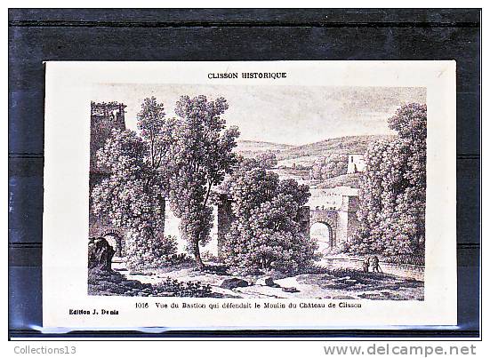 LOIRE ATLANTIQUE - Clisson Historique - Vue Du Bastion Qui Défendait Le Moulin Du Château De Clisson - Clisson