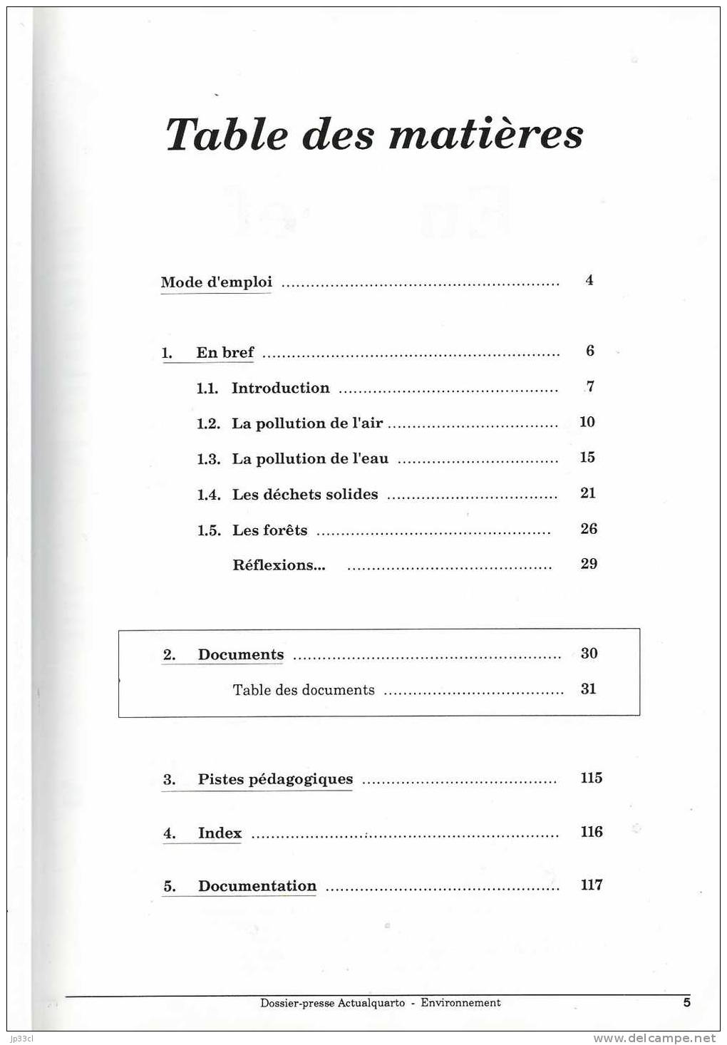 La Planète Menacée Dossier Presse Actualquarto De 118 Pages (pollution, Déchets) Avec 60 Documents + Pistes Pédagogiques - Gezondheid