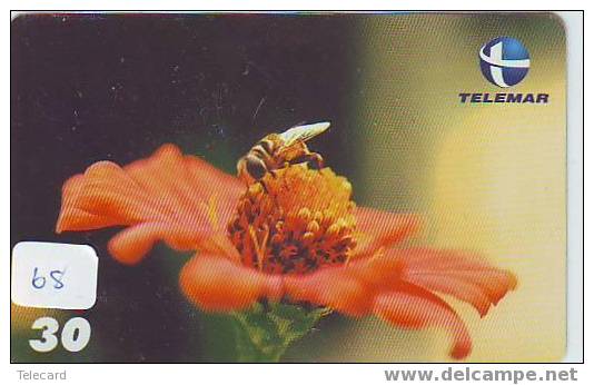 ABEILLE BIENE BEE BIJ ABEJA Telecarte (68) - Honeybees