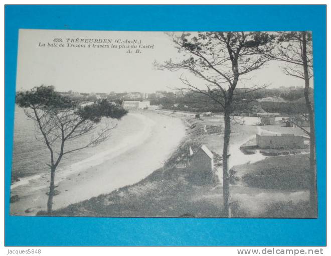 22) Trébeurden - N° 438 - La Baie De Trozoul à Trvers Les Pins Du Castel  - Année  - EDIT  A.B - Trébeurden