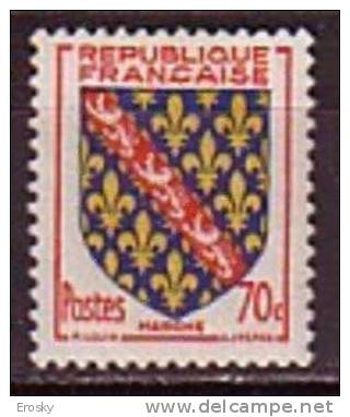 M2890 - FRANCE Yv N°1045 ** - 1941-66 Armoiries Et Blasons