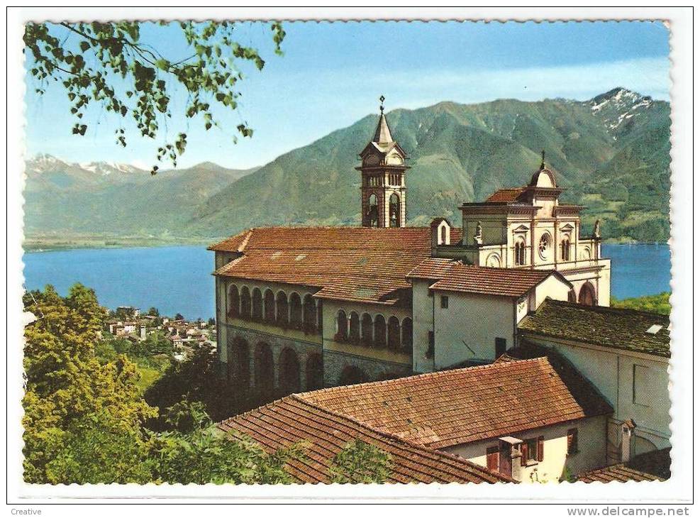 LOCARNO -Lago Maggiore Santuario Madonna Del Sasso SUISSE SCHWEIZ - Locarno