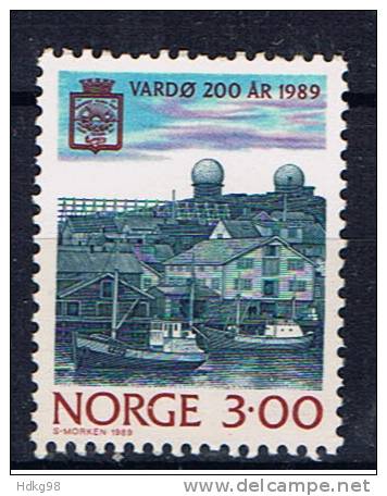 N+ Norwegen 1989 Mi 1015 Vardö - Unused Stamps