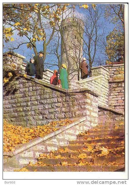 GOOD ESTONIA POSTCARD 1980 - Tower Long Herman - Estonia