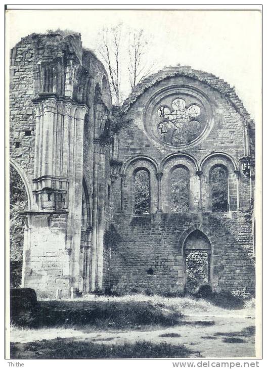 Ruines De L´Ancienne Eglise D´ORVAL - Rose Du Transept - Florenville