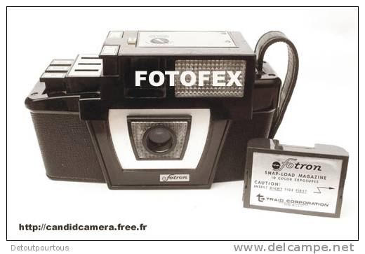 FOTRON III Etrange Appareil Photo Des Années 60 - Fotoapparate