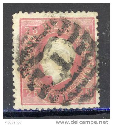 PORTUGAL 1870-1880  YT 40   LOUIS IER  - OB. USED TB - Gebruikt