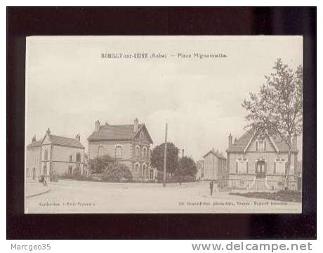 26099 Romilly Sur Seine Place Mignonnette édit.granddidier Villa  Belle Carte - Romilly-sur-Seine