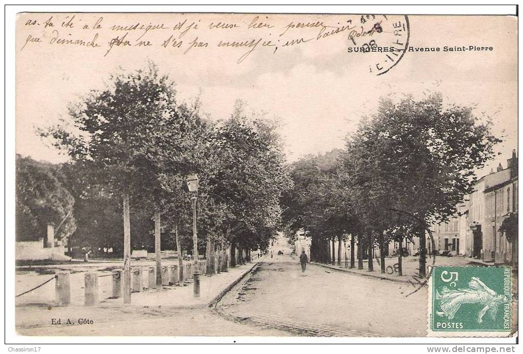 17 -  SURGERES   -  Avenue Saint-Pierre - Surgères