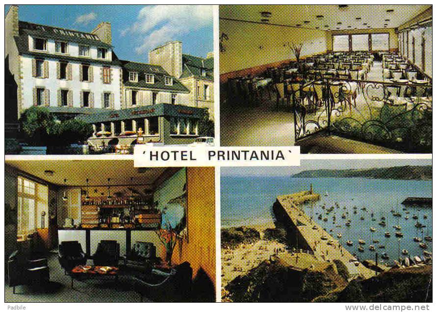 Carte Postale  22. Binic  L'Hotel Printania  Sur Le Port   Trés Beau Plan - Binic