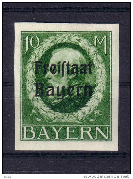 BAVIERE Yvert 169 * / BAYERN  Michel 169 * - Sonstige & Ohne Zuordnung