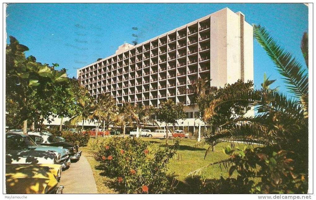 San Juan  Hilton Hotel 1957 - Puerto Rico