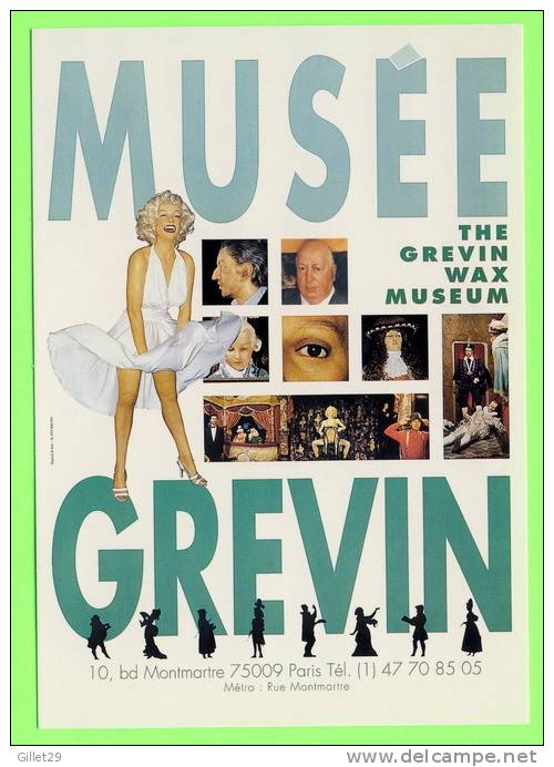 ACTRICE - MARILYN MONROE,  SEXY - LE MUSÉE GREVIN, PARIS - - Acteurs