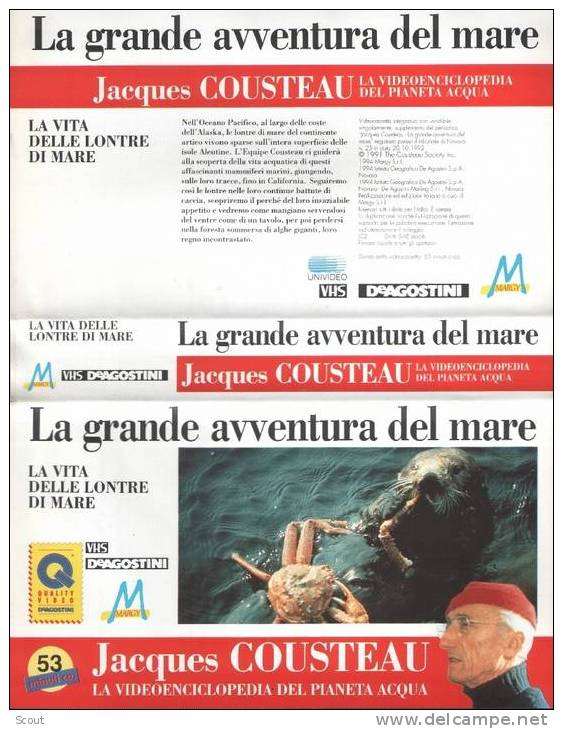 LA GRANDE AVVENTURA DEL MARE - LA VITA DELLE LONTRE DI MARE - Documentaire