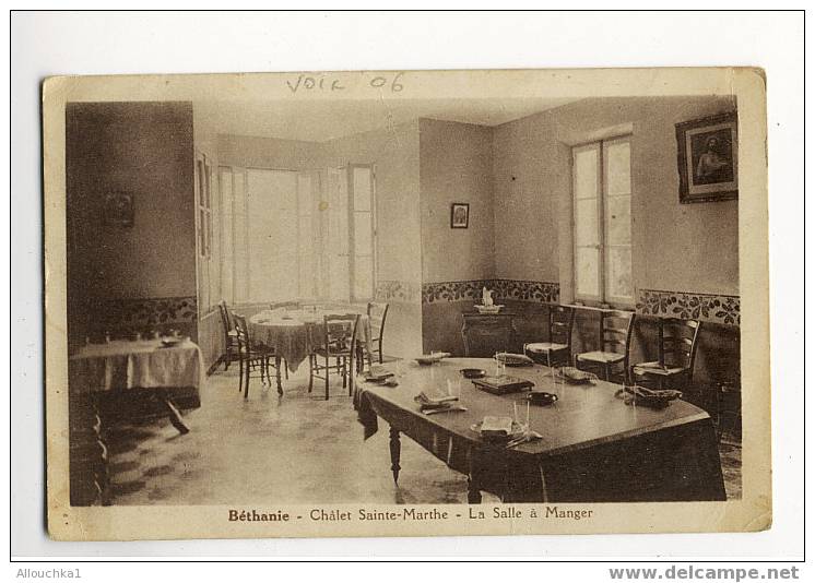 CPA LOCALISEE Béthanie CHALET STE MARTHE LA SALLE A MANGER Carte Postale / Europe / France / [83] Var / Aups - Aups