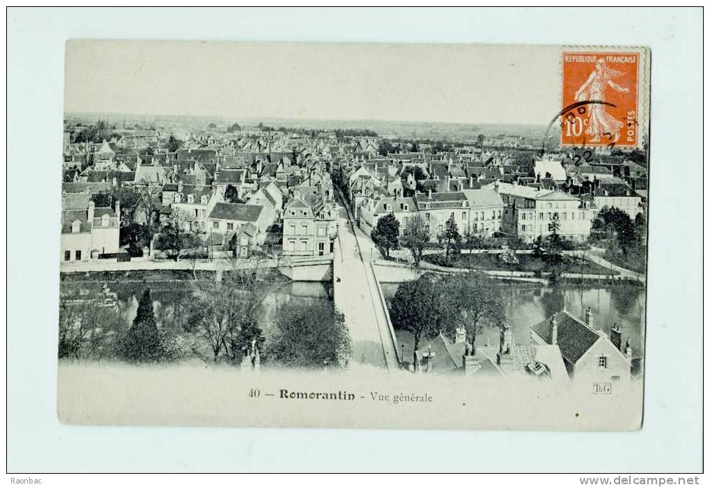 CPA----41----Romorantin----VUE GENERALE - Romorantin