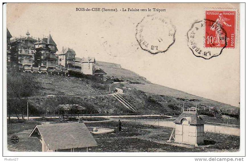 Bois De Cise -la Falaise Vers Le Tréport - Bois-de-Cise