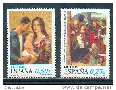 Espagne Spain 2002 - Noel, Peinture / Christmas, Painting - MNH - Religión