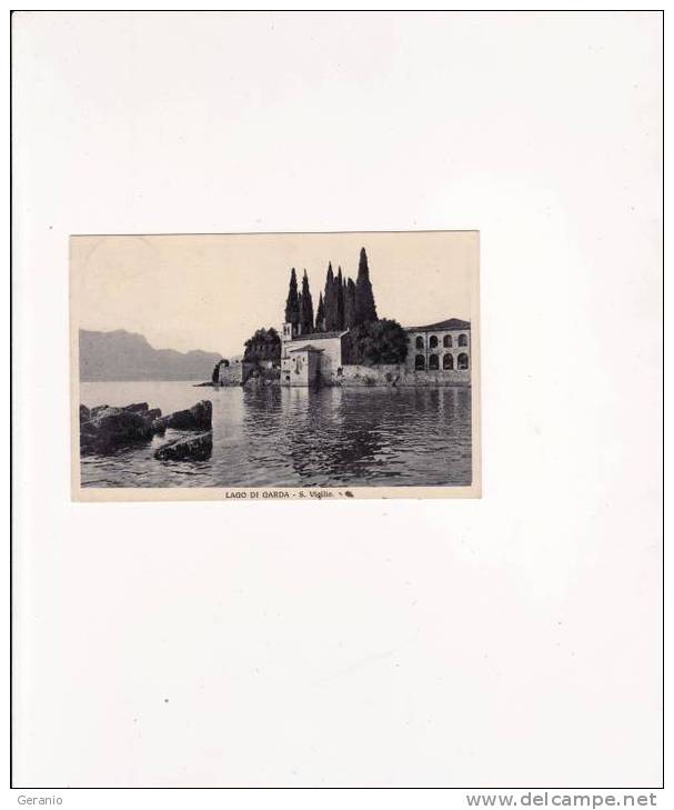 LAGO DI GARDA S. VIRGILIO VIAG1927 - Cremona