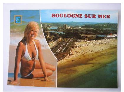 BOULOGNE      BAIGNEUSE TYPE FEMME    Pin Up - Pin-Ups