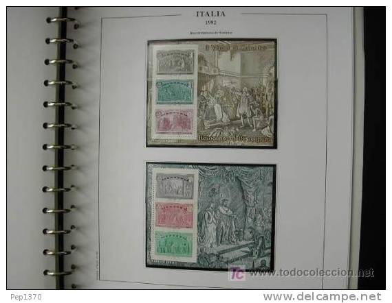 ITALIE SENSACIONAL COLLECTION DE 1981 A 1993  EN ALBUM - Colecciones