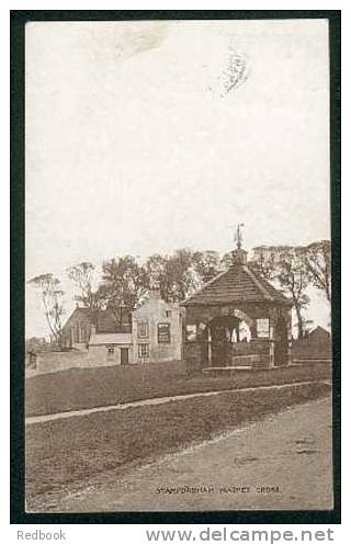 Early Postcard Stamfordham Market Cross & Bay Horse Inn Newcastle Under Lyne Lancashire - Ref A27 - Sonstige & Ohne Zuordnung