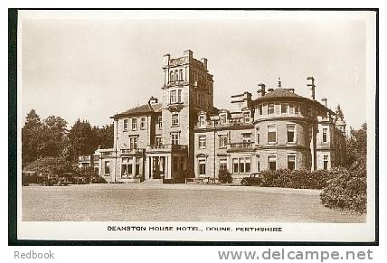 Real Photo Postcard Deanston House Hotel Doune Perth Perthshire Scotland - Ref A28 - Perthshire