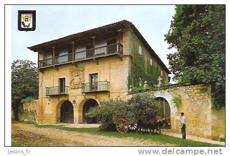 CP - PHOTO - SANTILLANA DEL MAR - CASA DE LOS TAGLES - MAISON DES TAGLES - 11 - Cantabria (Santander)