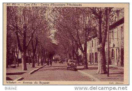 Villefort  Avenue Du Bosquet - Villefort