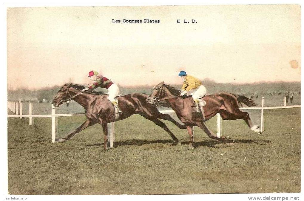 C.P.A   ( Courses De Chevaux " Courses D´obstacles " Beau Lot De 4 Cartes- Rare Voir  Scan ) - Horse Show
