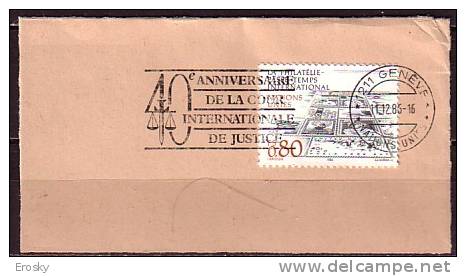 H0545 - ONU UNO GENEVE N°144 COUR INT. DE JUSTICE - Used Stamps