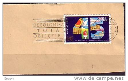 H0669 - ONU UNO GENEVE N°188 DECOLONISATION - Used Stamps