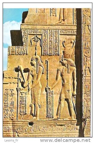 CP - RELIEF OF HORUS AND ISIS - 809 - RELIEF DE HORUS ET ISIS - EGYPTE - Antiquité