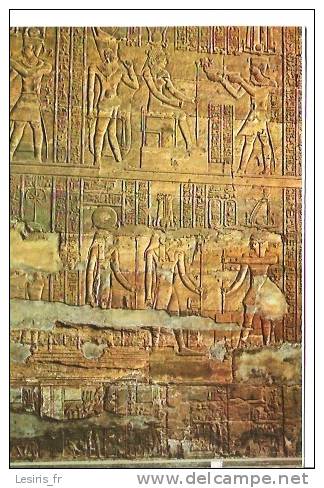 CP - ESNA - THE EMPEROR AS PHARAOH EFFERING TO VARIOUS GODS - L'EMPEREUR COMME PHARAON FAISAN DES SACRIFICES A DIVERS DI - Antiquité