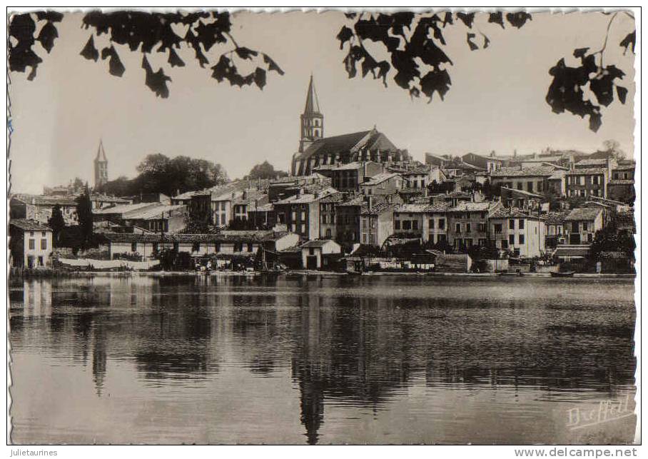 Castelnaudary-vue Générale Cote Grand Bassin Cpsm Bon état - Castelnaudary