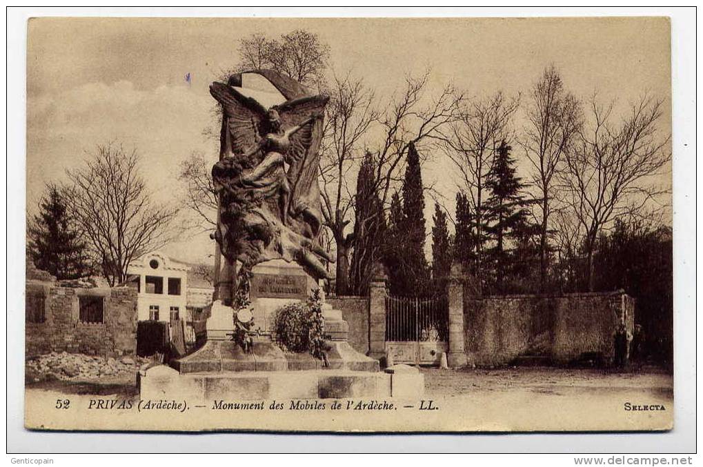 I4 - PRIVAS - Monument Des Mobiles De L'Ardèche - Privas