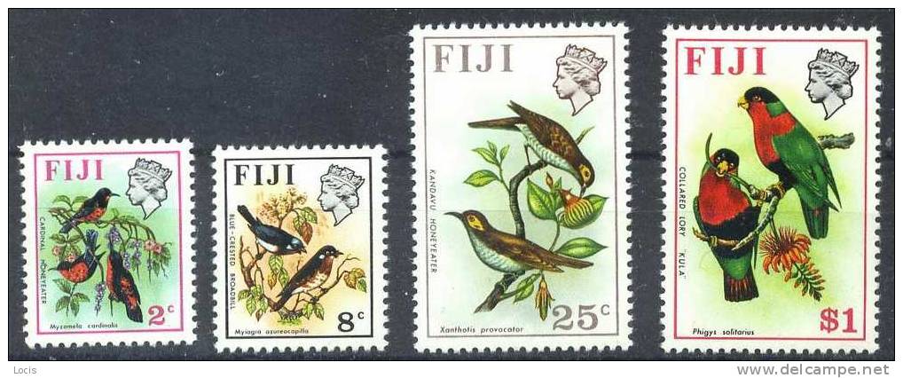 FIJI 1971 MNH**- BIRDS - Fiji (1970-...)