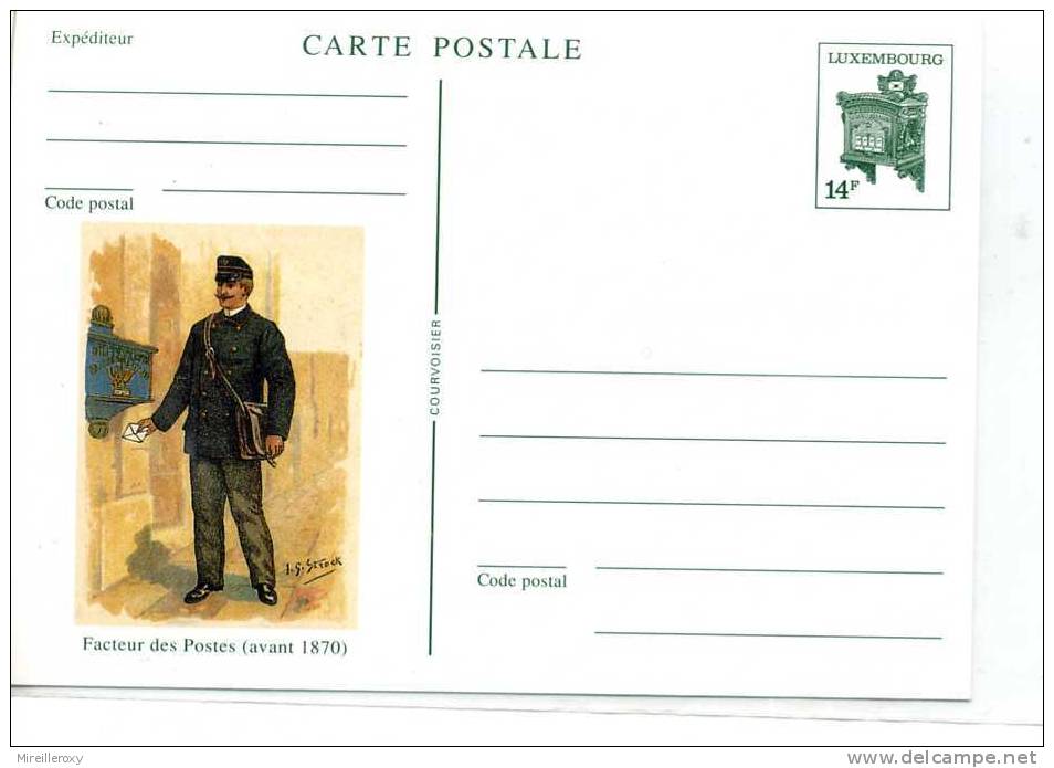 POSTE / FACTEUR  / BRIEFTRAGER /  / ENTIER POSTAL LUXEMBOURG - Other & Unclassified