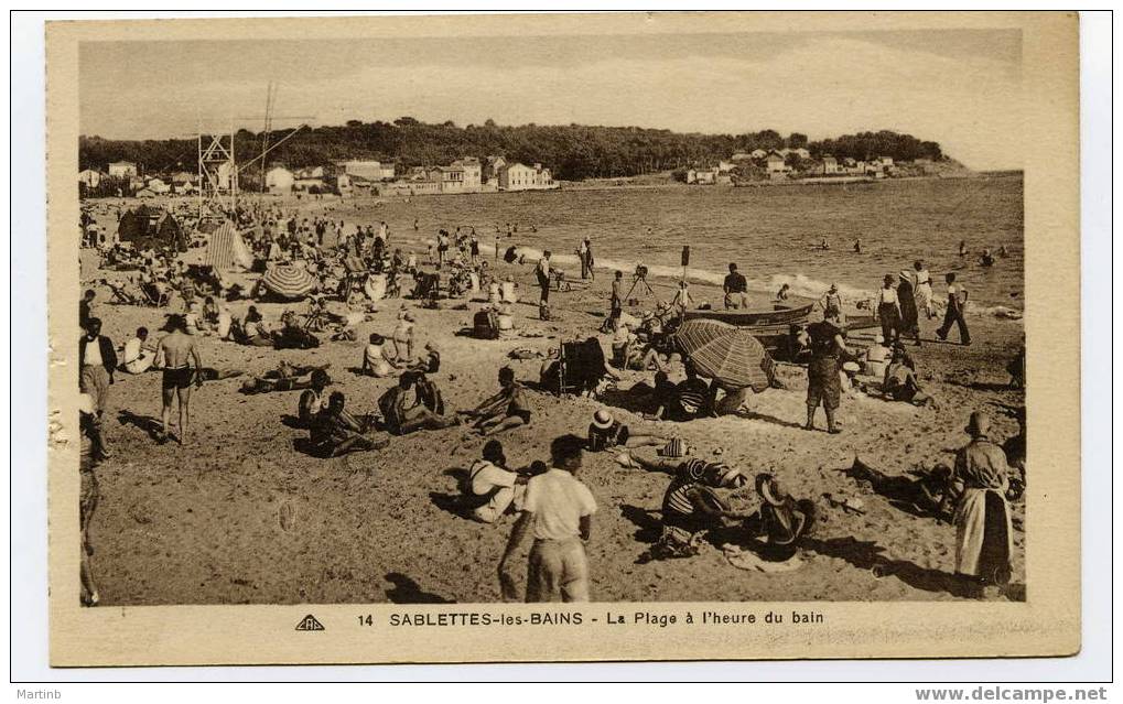 SABLETTES LES BAINS  La Plage - La Seyne-sur-Mer