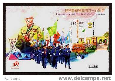 2007 MACAO MACAU 100th Anni Of World Scouting Movement MS - Unused Stamps