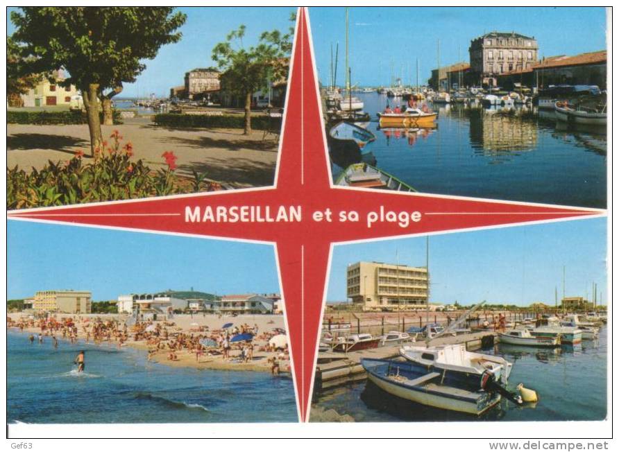 Marseillan Et Sa Plage (1990) - Marseillan