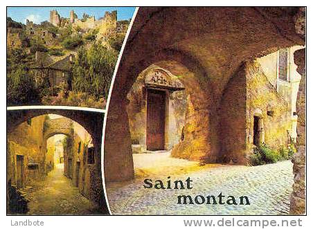 Saint Montan A.128 Quelques Aspects Du Vieux Village - Bourg-Saint-Andéol