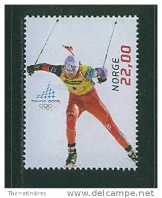 NOR0027 Biathlon Ski Tir 1504 Norvege 2006 Neuf ** Jeux Olympiques De Turin - Tiro (armi)