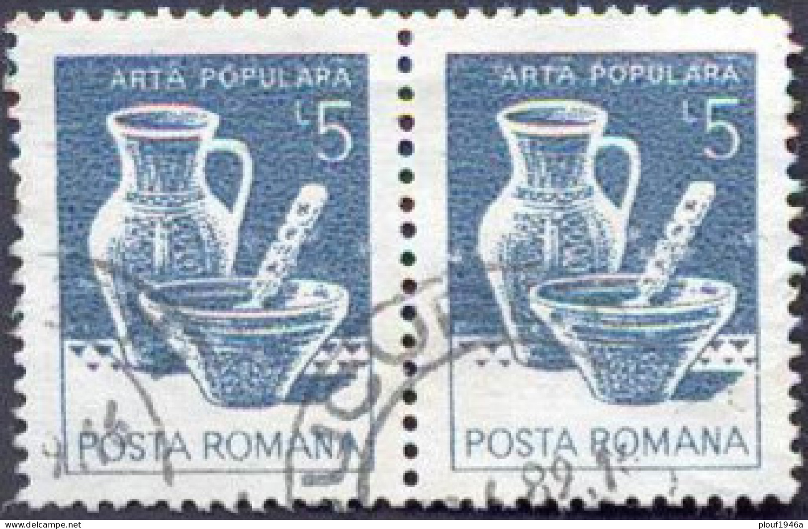 Pays : 410 (Roumanie : République Socialiste)  Yvert Et Tellier N° :  3425 (o)  En Paire - Used Stamps