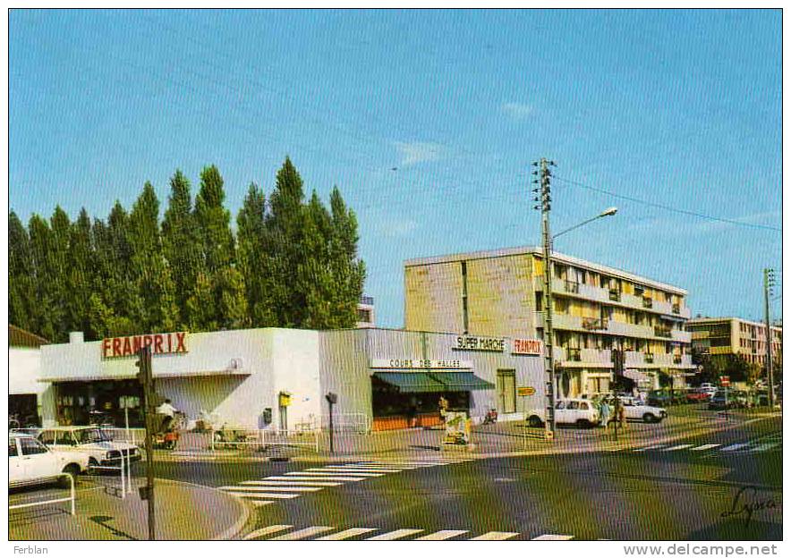 78.ANDRESY. Vue Sur Le Supermarché FRANPRIX Et Le Cours Des Halles, Avenue Foch. - Andresy