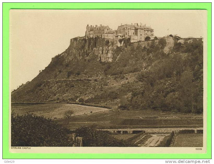 STERLING, UK - STIRLING CASTLE -  PUB. PHOTOCHROM CO LTD - WRITTEN - - Stirlingshire