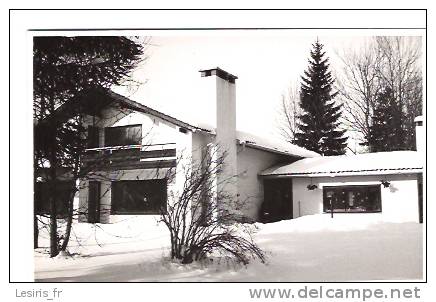 CPA - PHOTO - LENGGRIES - MAISON SOUS LA NEIGE - - Lenggries